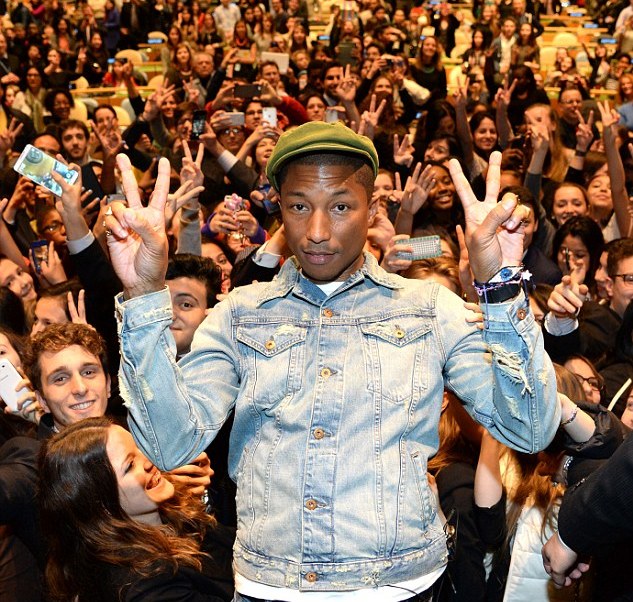 Pharrell lansează o piesă mai TARE ca „Happy! Ascultă „Freedom!