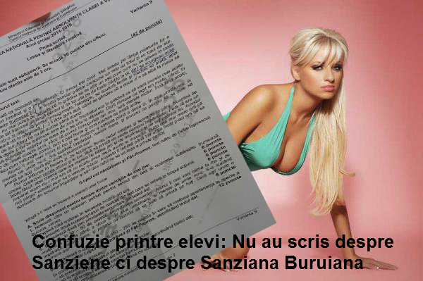 Gafă la Evaluarea Națională:Elevii care trebuiau să scrie un eseu despre Sânziene au scris despre Sânziana Buruiană!