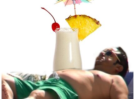 Zgârcit! Adrian Minune la plajă nu dă banii pe umbreluță pentru că o folosește pe cea de la cocktail!
