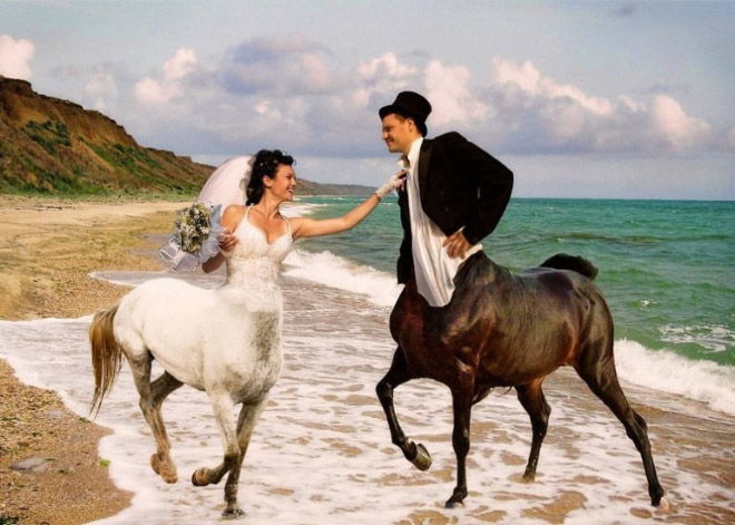 ATENȚIE: Photoshopul folosit la pozele de la nunțile rusești poate cauza hohote de râs!