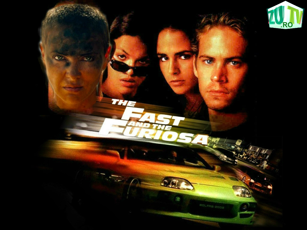 FOTO COOL: Cum arată afișul filmului Fast and Furios combinat cu cel din Mad Max-Fury Road!