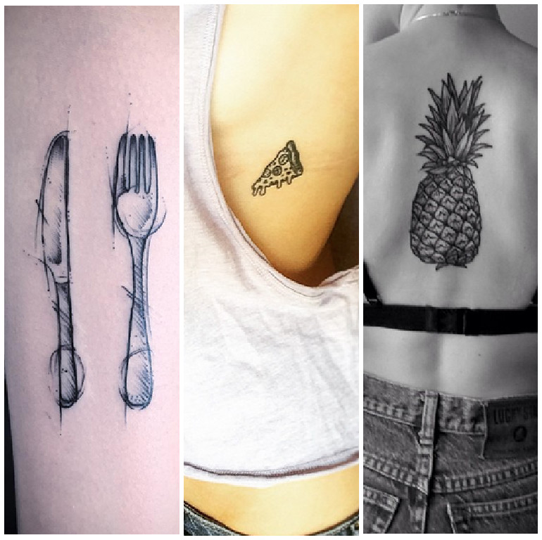 YUMMY! 14 tatuaje pentru cei care iubesc mâncarea. Pe care ți l-ai face?