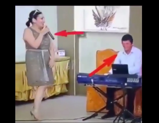VIDEO LOL: O cântăreață s-a făcut de râs într-un mare fel! Vei muri de râs!