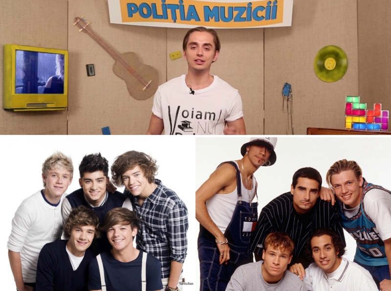 VIDEO: Poliţia Muzicii i-a prins pe băieţii de la One Direction. Uite de la cine s-au „inspirat”!