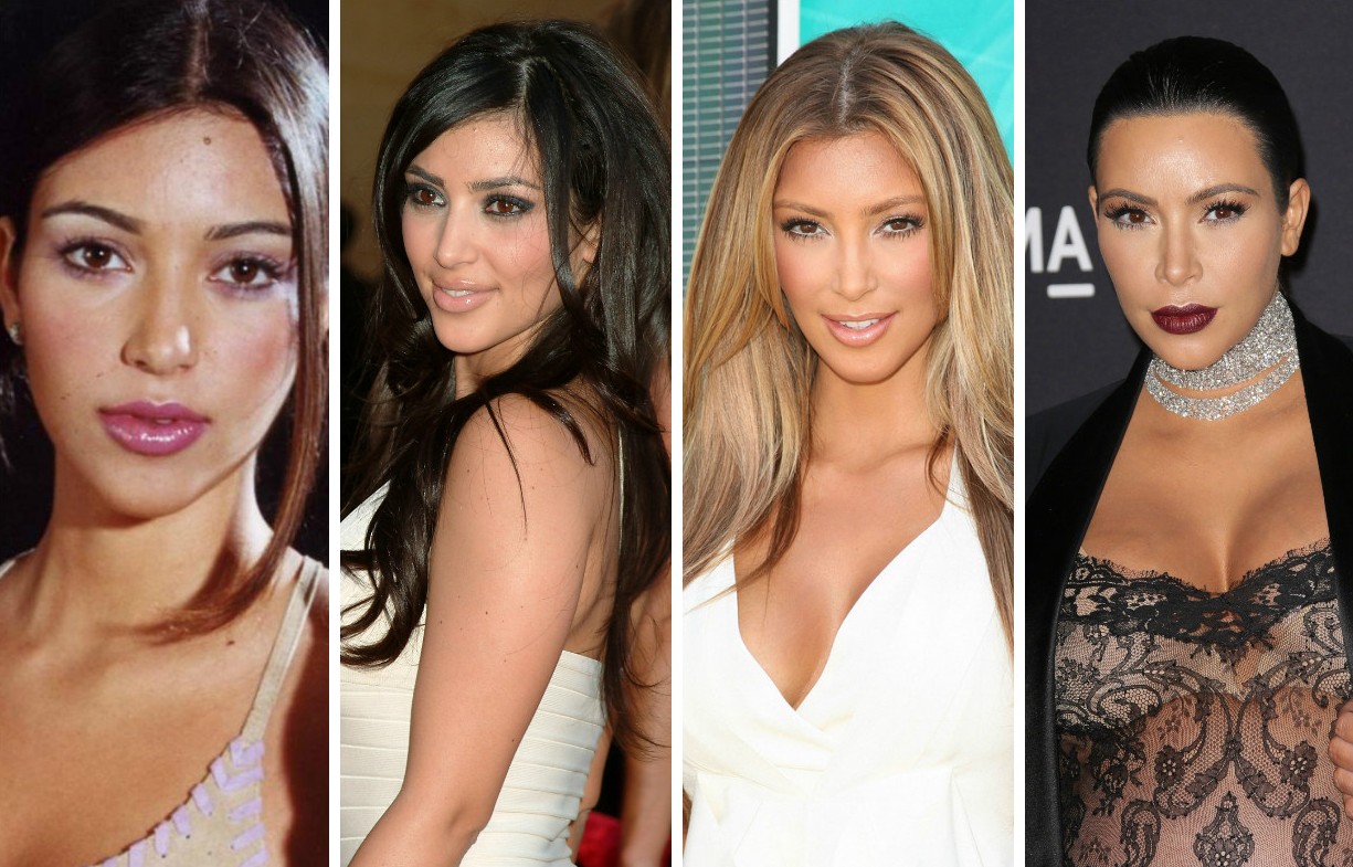 15 fotografii care arată cum s-a transformat Kim Kardashian, din 1991 până acum