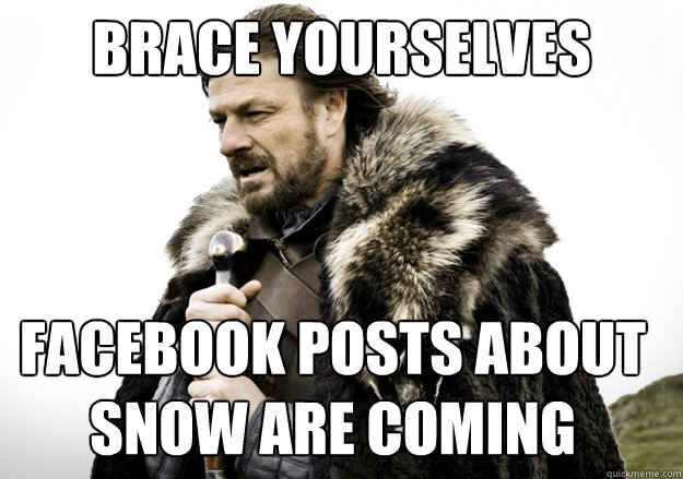 Facebook suplimentează preventiv serverele pentru România ca să facă față pozelor cu prima zăpadă din București!
