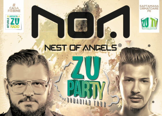 Vineri petreci cu ZU Party în Club NOA din Cluj-Napoca
