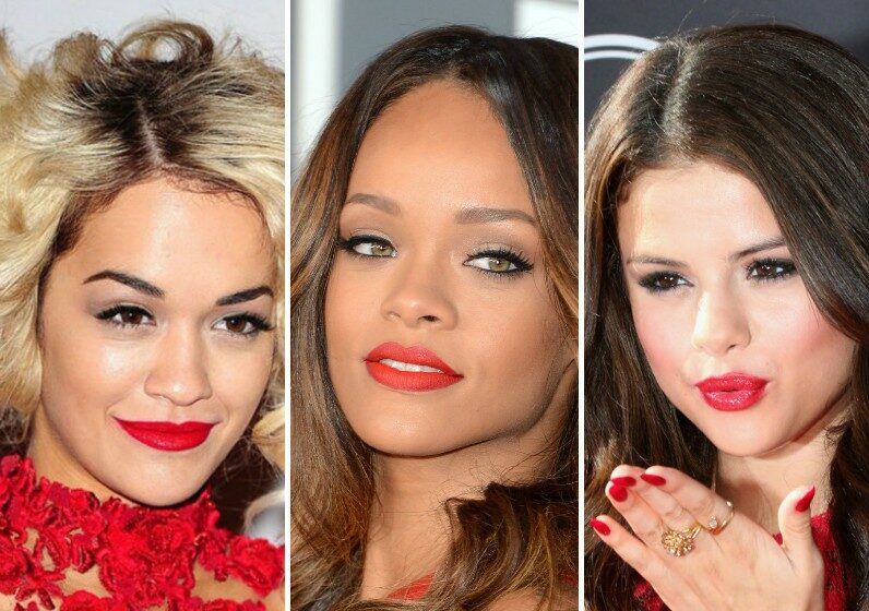11 cântărețe care demonstrează că rujul roșu e cel mai sexy. Cui îi stă cel mai bine?