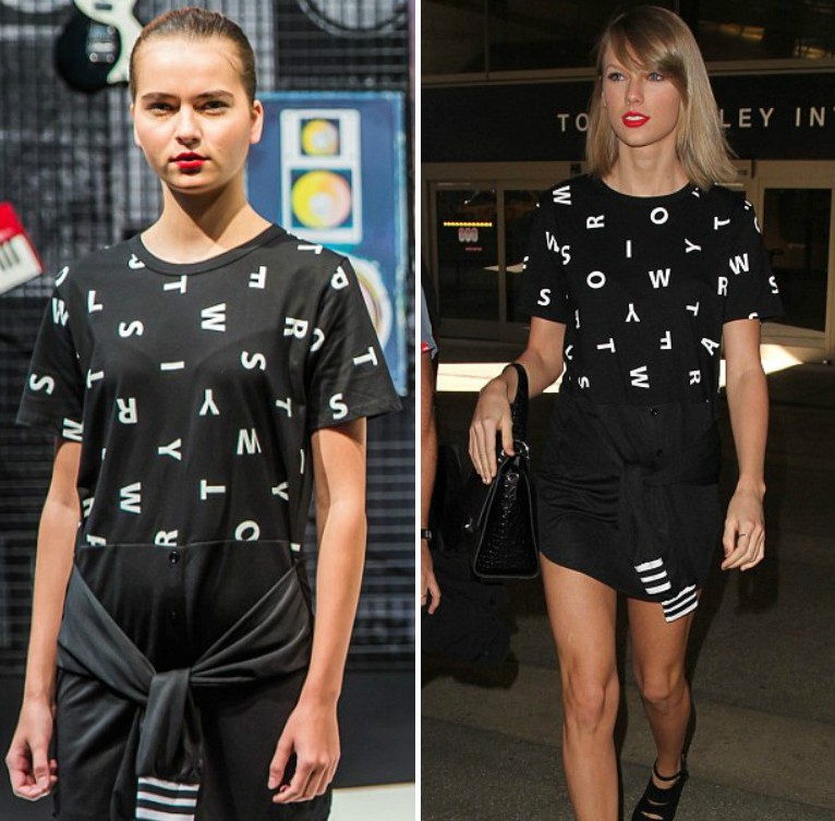 FOTO: Taylor Swift s-a lansat în modă. Așa arată primele haine create de ea!