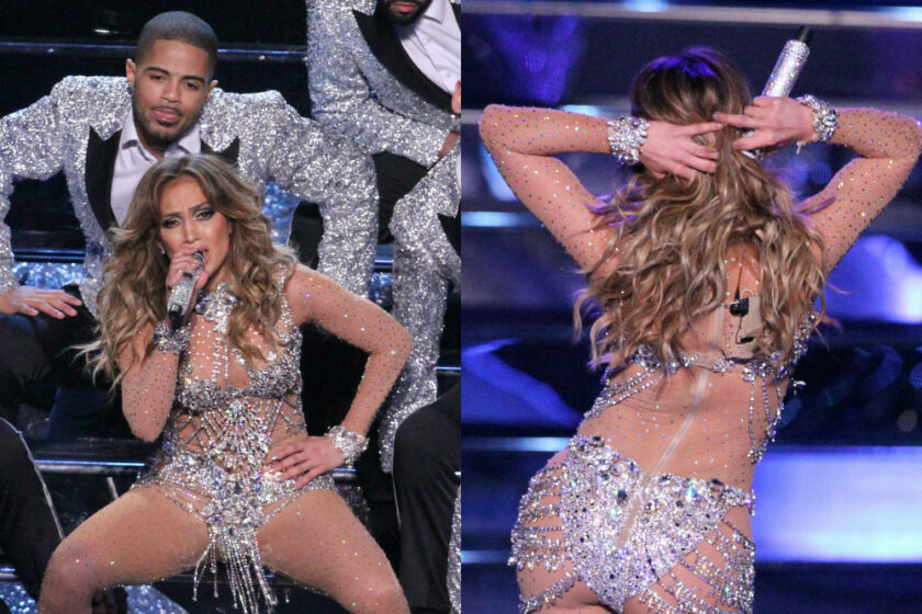 VIDEO: Jennifer Lopez a rămas în fundul gol pe scenă. I-au crăpat pantalonii