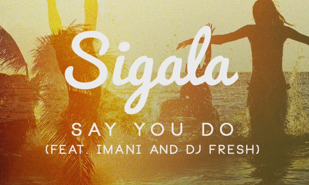 PIESĂ NOUĂ: Sigala ft. Imani, DJ Fresh – Say You Do