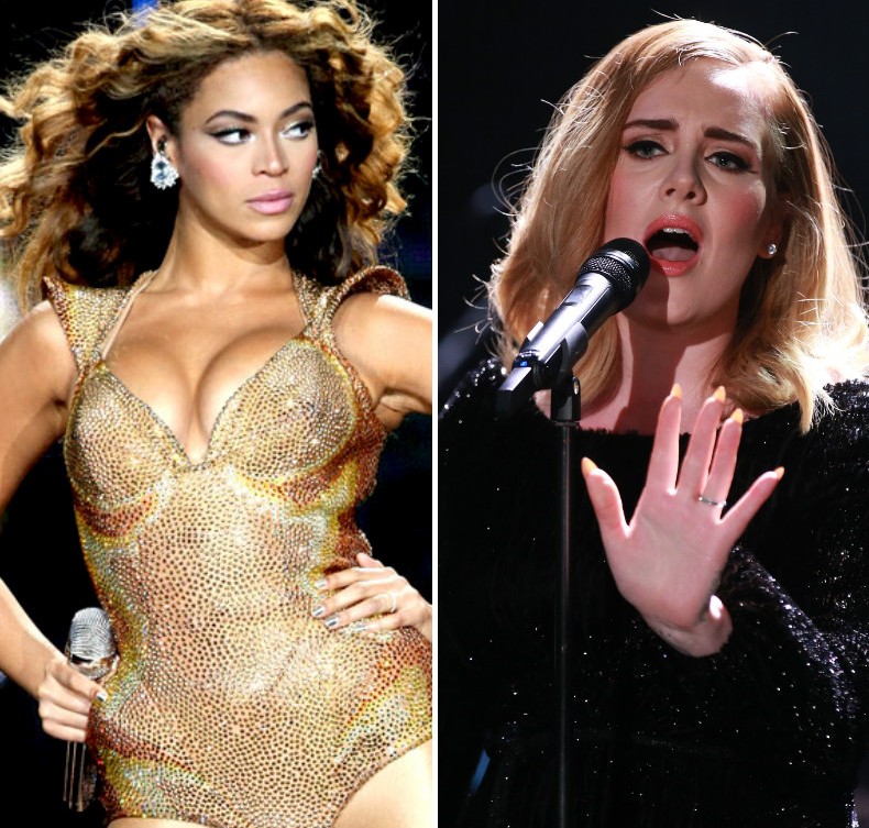 OMG! Lui Beyonce îi e frică de Adele. Uite ce decizie a luat!