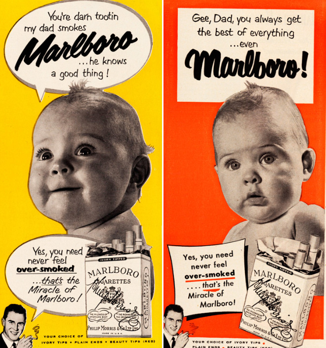 WOW: Cele mai controversate reclame vintage la țigări