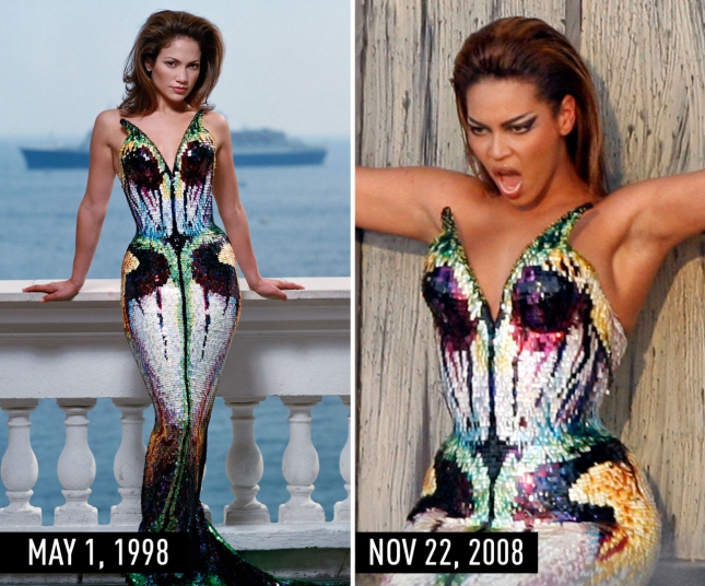 FOTO: 16 momente în care Beyonce a copiat-o pe Jennifer Lopez
