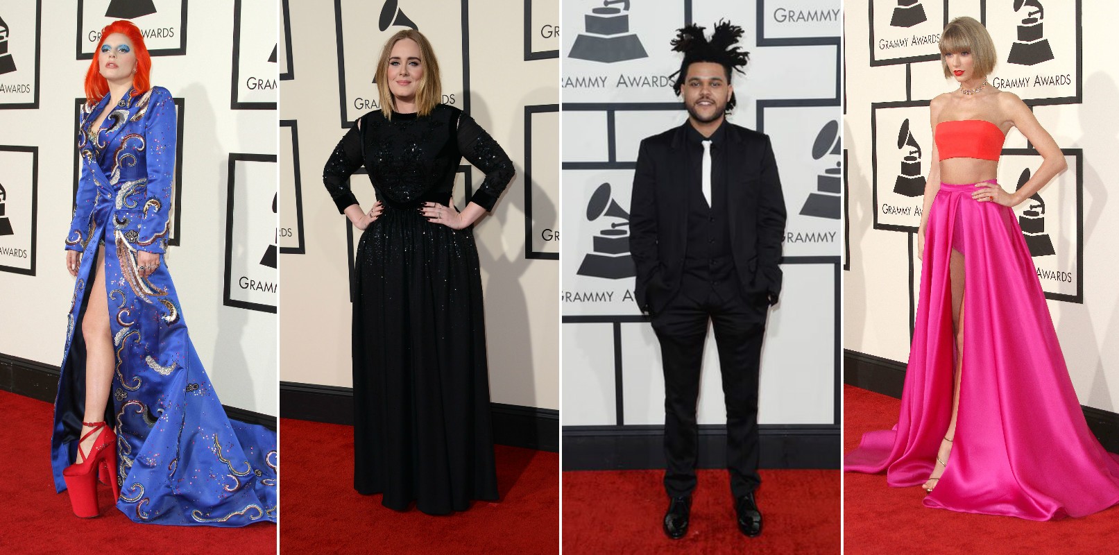 VIDEO: Adele, Lady Gaga, Taylor Swift, The Weeknd și alți artiști au făcut spectacol la Premiile Grammy!