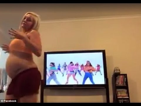 VIDEO: O femeie însărcinată a rupt internetul cu dansul ei pe melodia Sorry a lui Justin Bieber