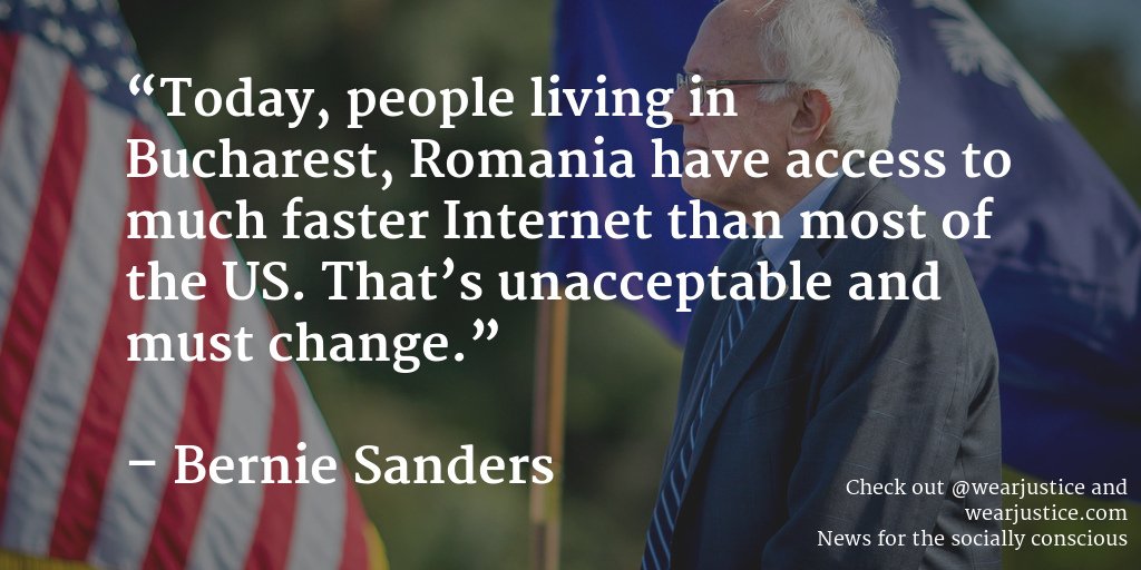 Bernie Sanders, candidat la Președinția SUA, e ofticat pe viteza de internet din București! Vezi ce reacții a generat pe Twitter