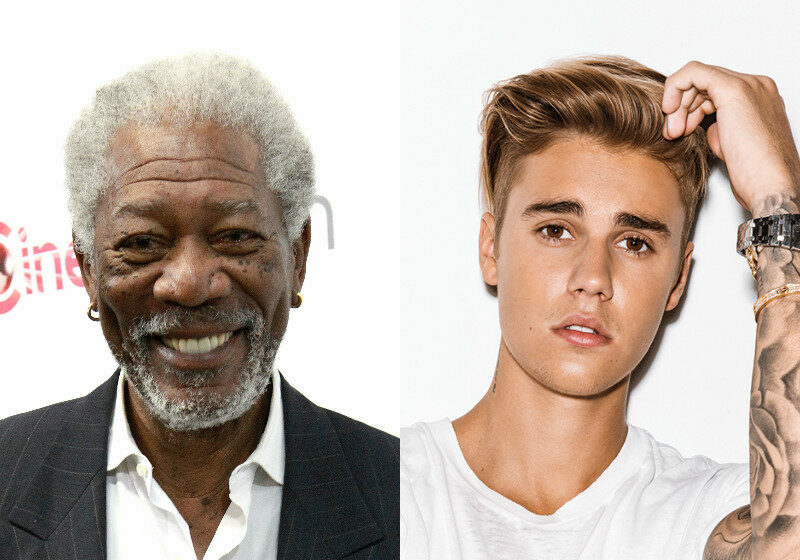 VIDEO: Morgan Freeman recită versurile piesei ”Love Yourself” a lui Justin Bieber