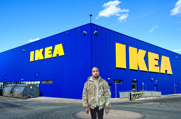 Kanye West se angajează la Ikea?