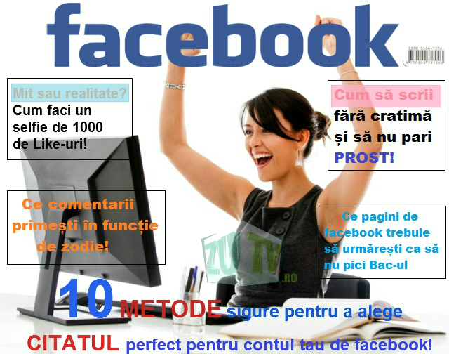 FOTO FUN: Cum ar arăta facebook dacă ar fi o revistă!
