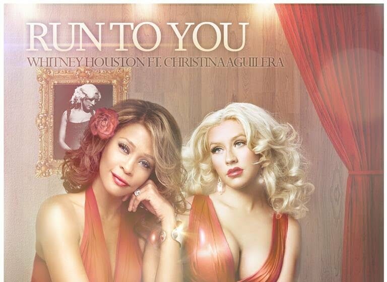 Christina Aguilera, duet cu HOLOGRAMA lui Whitney Houston