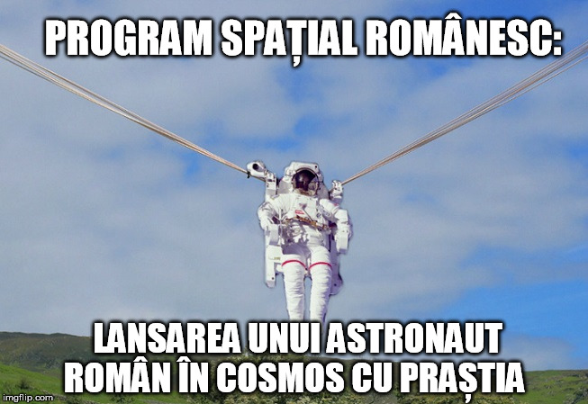 Agenția Spațială Română lucrează la o praștie de ultimă generație pentru a trimite al doilea astronaut în Cosmos!