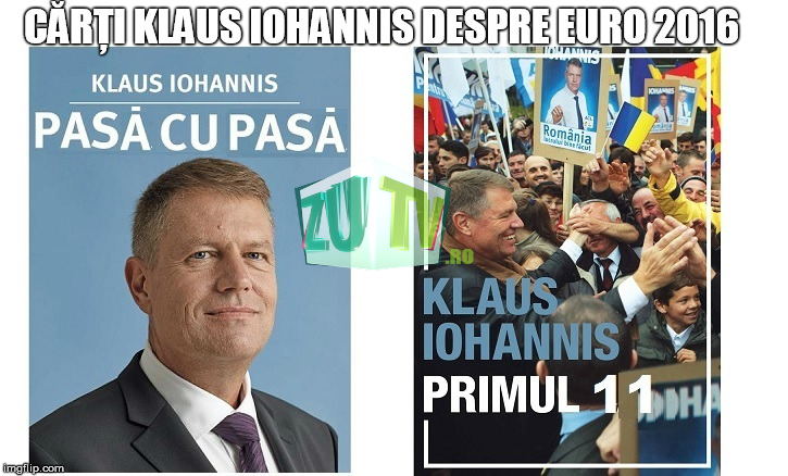 La mulți ani, Klaus Iohannis! Cum s-ar fi numit cărțile scrise de președintele României dacă erau despre Euro 2016!