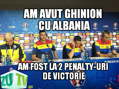Cele mai tari GLUME și MEME despre înfrângerea României în meciul cu Albania de la EURO 2016