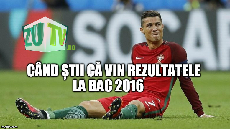 Cele mai tari MEME-uri cu poza în care apare Cristiano Ronaldo plângând la Euro 2016!