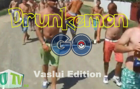 În Vaslui a apărut varianta locală a jocului Pokémon Go care se numește Drunkémon Go!