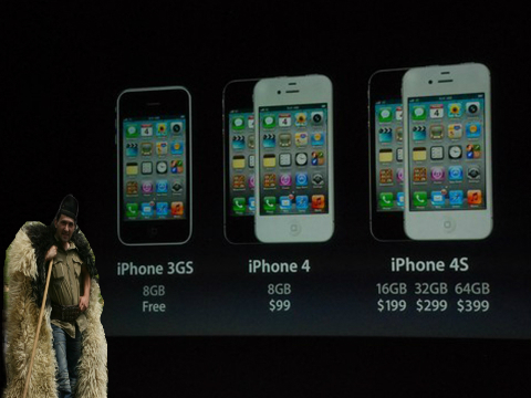 Veștile circulă repede: în Ardeal tocmai a avut loc lansarea iPhone 4S!