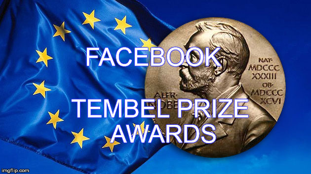 Ceremonie: În paralel cu premiile Nobel, Facebook acordă premiile Tembel pentru socializare!