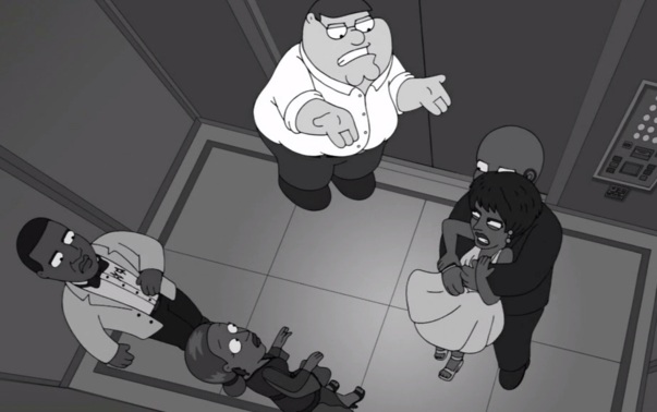 PARODIE: Bătaia din lift dintre Jay Z şi Solange refăcută în „Family Guy”