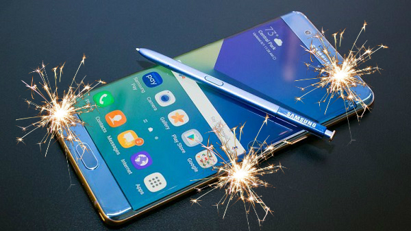 Un român angajat la Samsung a fixat problema cu Galaxy Note: Acum nu mai ia foc, scoate doar scântei!