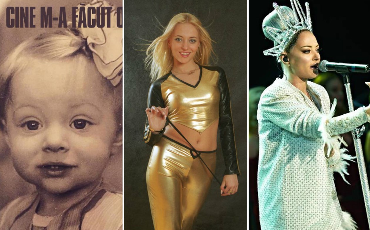 16 fotografii care arată transformarea Deliei din copil în femeie