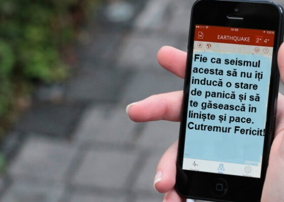 Românii au primit abia astăzi SMS-ul de avertizare în caz de cutremur pentru că serverele sunt din Ardeal!