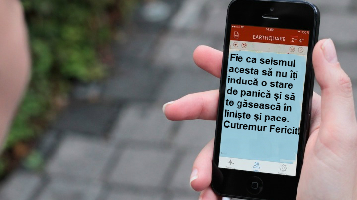 Românii au primit abia astăzi SMS-ul de avertizare în caz de cutremur pentru că serverele sunt din Ardeal!