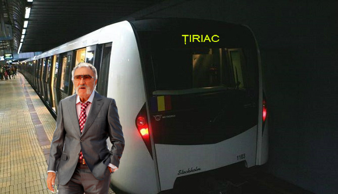 Ca să vadă cum merg românii de rând la birou, Ion Țiriac și-a cumpărat o garnitură de metrou