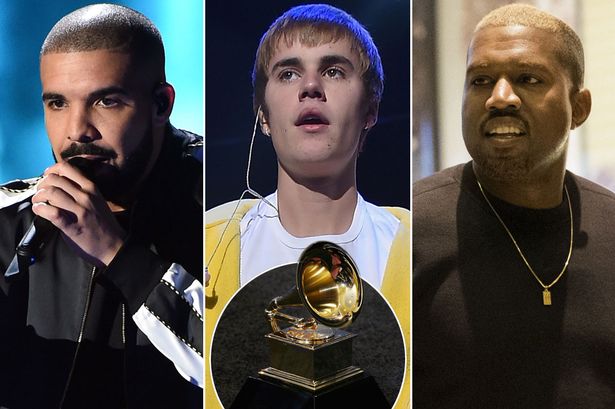 OMG! Justin Bieber, Drake și Kanye boicotează cea mai importantă Gală a anului
