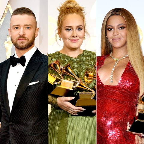 OMG! Război total între Justin Timberlake şi Adele. Ce au de împărţit?