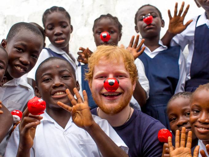 AWW! Ed Sheeran i-a salvat viaţa unui copil din Liberia. Uite cum s-a întâmplat
