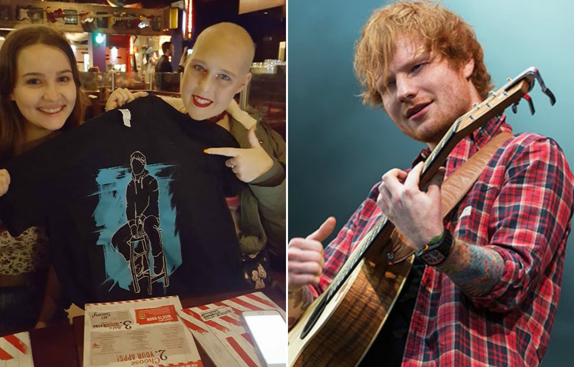 Ed Sheeran i-a făcut cea mai tare surpriză unei fane bolnave de cancer. Povestea e INCREDIBILĂ!