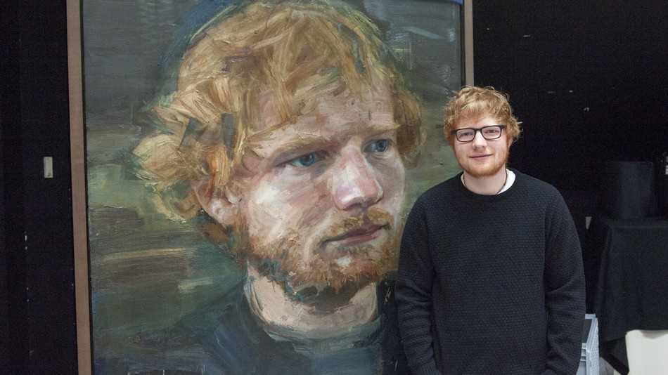 WTF! Portretul lui Ed Sheeran a aruncat internetul în aer. Te-ai fi gândit la asta?