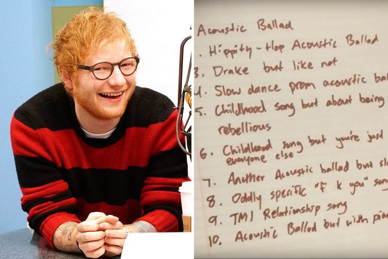 VIDEO VIRAL: Un puști a descoperit cum își scrie Ed Sheeran hit-urile și e chiar LOL!