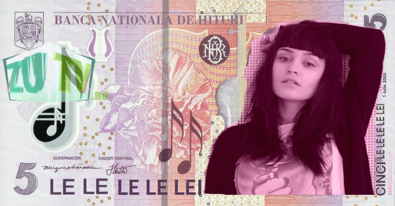 Bancă Națională de Hituri: Cum ar arăta o bancnotă românească dacă ar fi emisă de Irina Rimes!