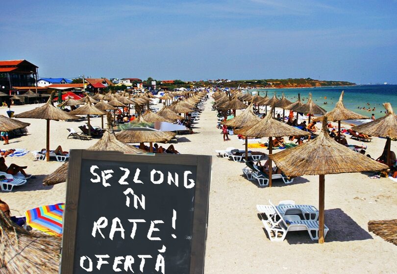 Facilități în plin sezon estival: Plajele private din Mamaia închiriază șezlonguri și în rate!