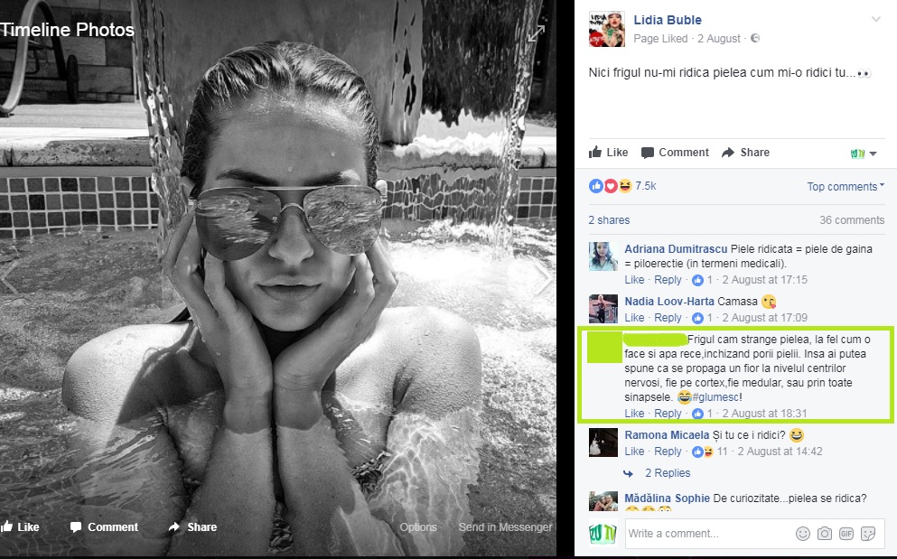 Top 7 cele mai DUBIOASE comentarii pe care le-au primit artiștii români pe Facebook