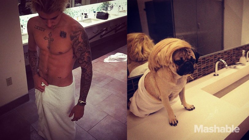 10 situaţii în care Justin Bieber a arătat exact ca un Pug
