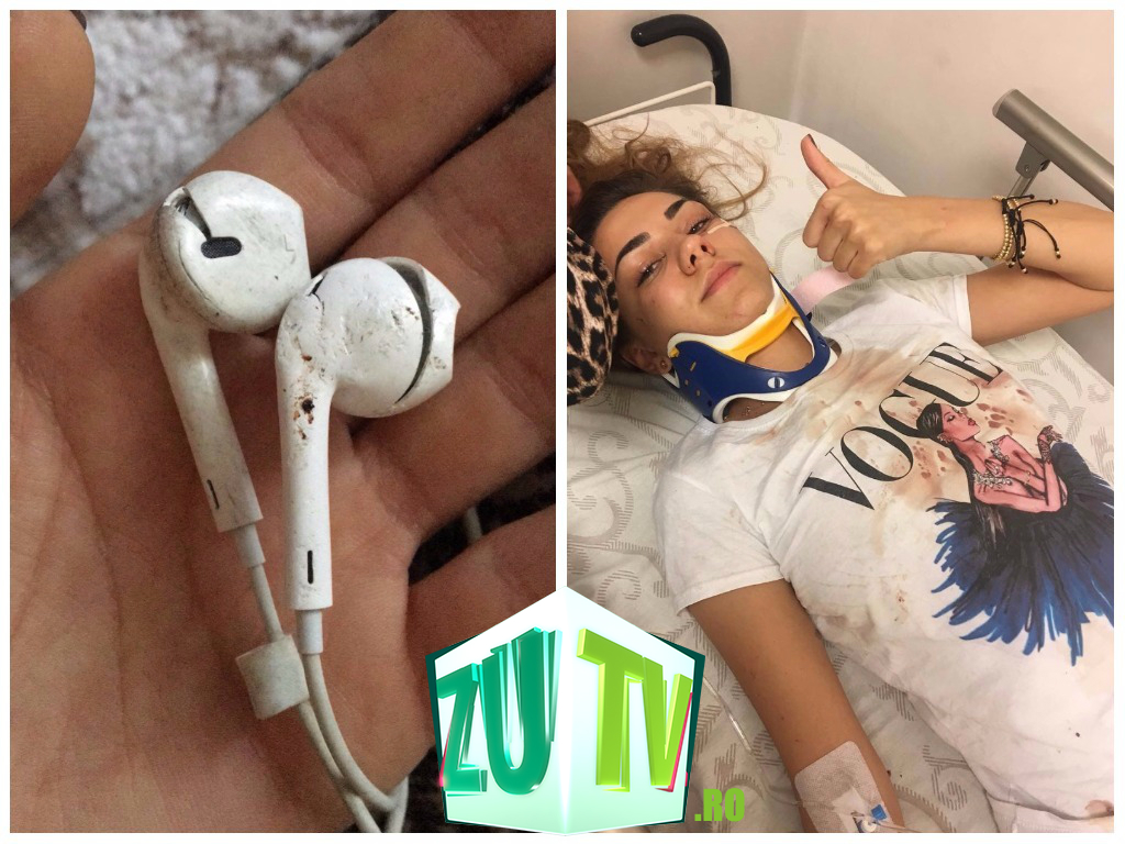 EXCLUSIV ZUTV.ro | Așa arată căștile Mirei după accident. Le avea în urechi în momentul impactului