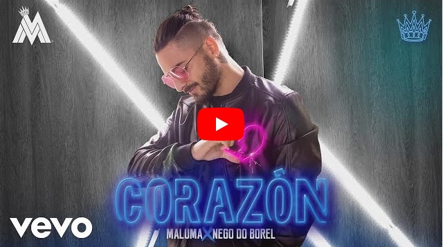 PIESĂ NOUĂ: Maluma – Corazón ft. Nego do Borel